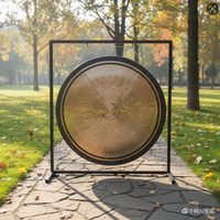 Gong professionnel VANSIR de haute qualité, 32 pouces, en bronze B20, pour la sonothérapie, Dark Moon, accessoires de tambour faits à la main, pratique