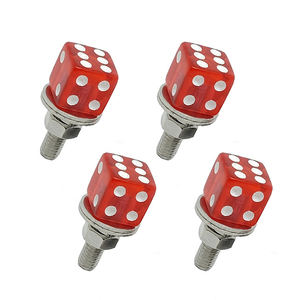 JDMotorsport88 Set di 4 Viti a Dado per Targa Auto Anteriore <span class=keywords><strong>e</strong></span> Posteriore, <span class=keywords><strong>Bulloni</strong></span> di Fissaggio Filettati M6 - Product Image 6