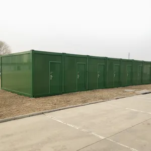 营地中的高品质胶囊房预制住宅小房子浮动房屋
