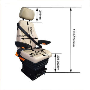Siège de conducteur modifié Siège de conducteur <span class=keywords><strong>pivotant</strong></span> pour VR Siège de conducteur avec rotation à 360 ° avec <span class=keywords><strong>ceinture</strong></span> de sécurité - Product Image 4