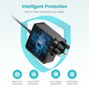 Cargador Universal PD para Portátil ETI 90W, Adaptador de Corriente CA/CC para Notebook, 8-16 Puntas, Protección OVP/OCP/OTP/SCP, Cable de 1.8m, CE/FCC/ROHS - Product Image 6