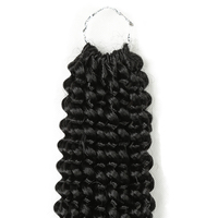 Cheveux synthétiques à tresser pré-bouclés Water Wave pour tresses Passion Twist à basse température