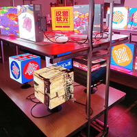 P2.5 Cube magique intérieur écran LED couleur 5 faces WIFI affichage contrôlé 1200cd luminosité 100,000 heures durée de vie pour magasin