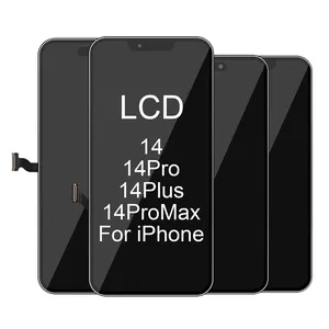 موديلات جديدة شاشات LCDs للهاتف المحمول لهاتف iPhone 14 Pro Max شاشة بديلة ناعمة لهاتف iPhone 14 Plus