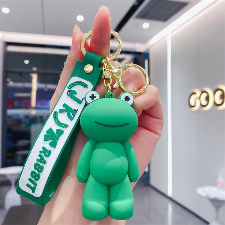 Grenouille bleu profond