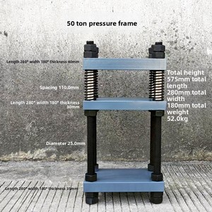 <span class=keywords><strong>Presse</strong></span> <span class=keywords><strong>hydraulique</strong></span> électrique automatique à quatre colonnes et trois poutres 50/100 tonnes pour le traitement des bijoux et le formage de moules en acier - Product Image 6