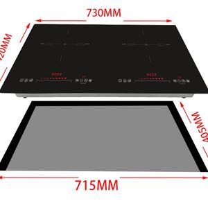 Table de cuisson électrique en céramique intégrée à double brûleur 220v - Product Image 6