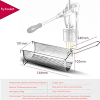 XEOLEO Commercial 12 trous en acier inoxydable Presse à pommes de terre longue à manivelle/machine à faire des frites à pression manuelle