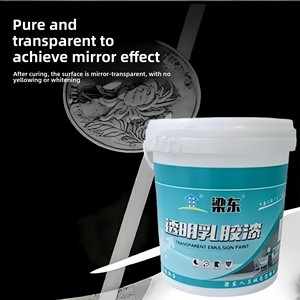 Revêtement transparent imperméable à haute adhérence LOULAN avec propriétés antibactériennes pour toiture, béton, salle de bain, usage extérieur - Garantie 5 ans - Product Image 3