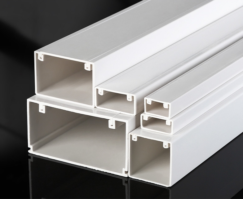 PVC <strong>Cable</strong> <strong>Guide</strong> Gutter Channel Used for Construction