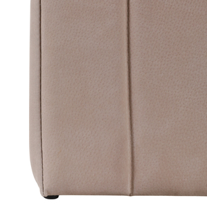 Pouf quadrato in pelle scamosciata per soggiorno, elegante poggiapiedi, sedia da toeletta, decorazione per la casa - Product Image 5