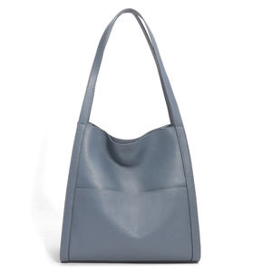 Bolso de Hombro de Cuero Genuino de Alta Calidad 2025, Bolso Tipo Cubo de Gran Capacidad para Mujer - Product Image 1