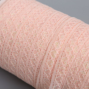 Commercio all'ingrosso 100% cotone 100% poliestere Trim in pizzo alla moda con motivo Jacquard ricamato prodotto di <span class=keywords><strong>abbigliamento</strong></span> sostenibile - Product Image 2