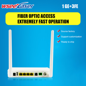 Ban nhạc duy nhất xpon GPON ONT <span class=keywords><strong>Router</strong></span> 1ge + 3fe + Wifi + VoIP + USB onu giá xuất xưởng giá rẻ cho FTTH 1550nm bước sóng - Product Image 6