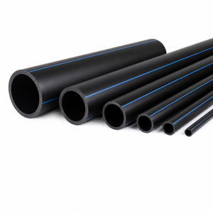 Tuyau d'alimentation en eau HDPE haute pression pour drainage et irrigation, norme DIN, flexible et durable avec connexion par fusion bout à bout - Product Image 3