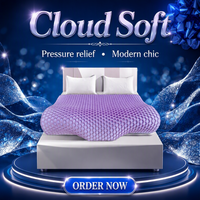 TPE Memory Foam Kissen Kühlgel Ortho pä dische Halshals stütze Home Decor Funktions kissen für Still flugzeug Hotel