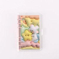 Promotionnel petit Kawaii spirale bloc-notes Mini spirale Texture douce mignon dessin animé Animal Design Squishy Puffy cahier apaiser l'humeur