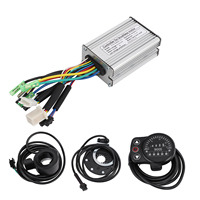 Kit de commande KT 36V 48V 350W avec écran LED900S, contrôleur 17A, capteur d'assistance au pédalage et accélérateur au pouce