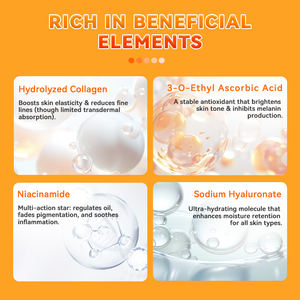 เซรั่มทำความสะอาดผิวหน้า5ชิ้นชุดผลิตภัณฑ์บำรุงผิวจากธรรมชาติช่วยชะลอวัย - Product Image 4