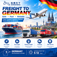 Transitaire aérien et maritime DDP DDU pour l'expédition de fret par camionnage de la Chine vers l'Allemagne, agent logistique DDP