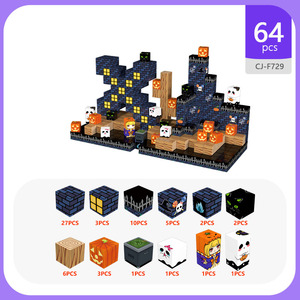 Xây dựng khối từ tính cho xúc giác và hình ảnh học tập bán buôn bán lẻ dropshipping có sẵn cho trẻ em tuổi 3 cộng với - Product Image 3