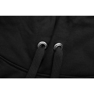 Chrome Streetwear <b>Black</b> Hearts Hoodie with Red Cross Embroidery Long sleeved shirt - Product Image 3
