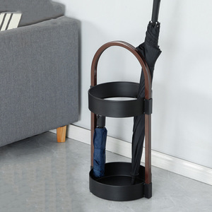 Support de <span class=keywords><strong>parapluie</strong></span> décoratif moderne en <span class=keywords><strong>cuivre</strong></span> fini, structure suspendue pour 5 parapluies, design personnalisable - Product Image 4