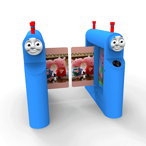 Tùy chỉnh độc quyền trẻ em turnstiles kiểm soát truy cập nhận dạng khuôn mặt nhỏ Swing cổng động vật thiết kế hàng rào an toàn trẻ em - Product Image 1