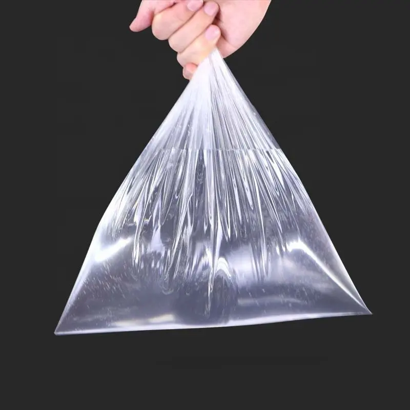 Factory Direct Selling Transparent Plastic Bags, 50cm-70cm, PE Flat Packaging Bags Food Toys Plastic Bags