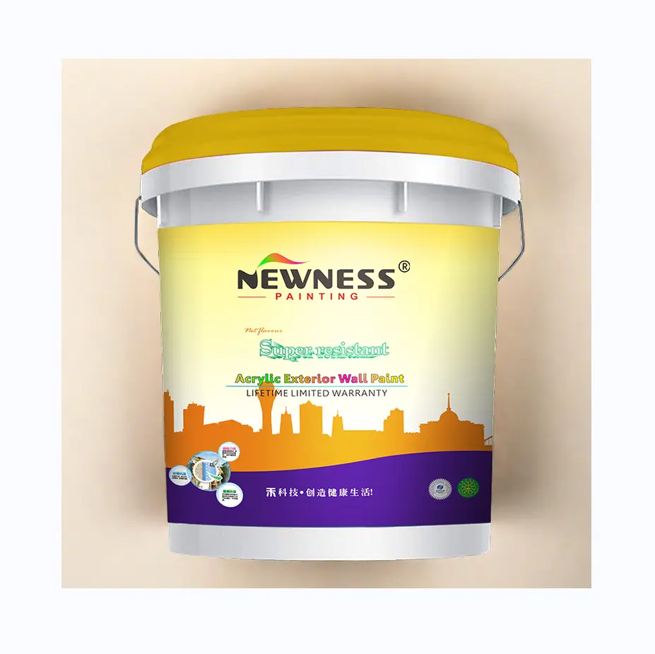 High Weather Resistance Matte Exterior Wall Emulsion Paint Exterior Wall Coating for Building