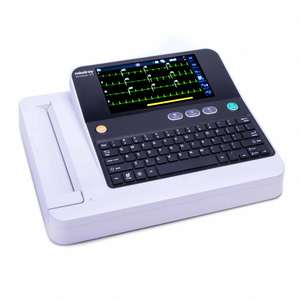 Venta Directa de Fábrica: Electrocardiógrafo Mindray BeneHeart R12 con Pantalla a Color de Alta Resolución de 8 Pulgadas para Uso Veterinario - Product Image 1