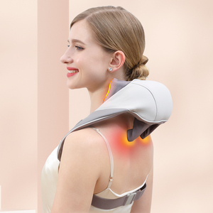Masajeador Shiatsu Recargable para Cuello, Hombros y Espalda, con Calor Ajustable y Velocidad, Masaje Eléctrico para Aliviar el Dolor, 1 Unidad - Product Image 1