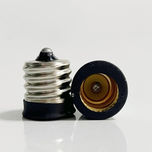 E17 Để E12 Ổ Cắm Adapter Chuyển Đổi Trung Gian E17 Cơ Sở Chuyển Đổi Sang Candelabra E12 Cơ Sở Đen Giữ Đèn - Product Image 5