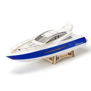 Yate de Lujo TFL 1305, <span class=keywords><strong>Lancha</strong></span> Grande de Fibra de Vidrio Tipo Princesa de 1310 mm, Barco <span class=keywords><strong>RC</strong></span> a <span class=keywords><strong>Gasolina</strong></span> con Motor de 30 CC, Barco ARTR con Doble Timón - Product Image 1