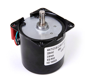 Moteur Électrique Synchrone Basse Vitesse 12V AC - 8-10 Tours/min - Rotation CW/CCW - Neuf