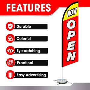 Personalized Double Sided Custom <b>Flags</b> Logo High Quality Knitted Polyester Fiberglass Eco-Friendly Durable Outdoor Advertising - Product Image 2