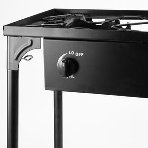 Válvula reductora <span class=keywords><strong>de</strong></span> presión <span class=keywords><strong>de</strong></span> 20 PSI para quemador doble portátil <span class=keywords><strong>de</strong></span> alta presión con escudo cortavientos para exteriores, a <span class=keywords><strong>gas</strong></span> butano, <span class=keywords><strong>de</strong></span> bajo consumo, en stock. - Product Image 3