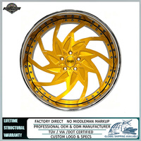 Jantes en alliage forgées sur mesure RUCCI 22-30 pouces 5x120 5x112 pour Bentley Bentayga Rolls Royce Cullinan Range Rover BMW X6 Big