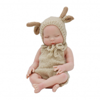 Poupées bébé de 18 pouces en silicone taille nouveau-né Poupées souples à faire soi-même Jouets de mode pour filles Jouets pour tout-petits