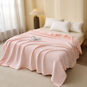 Couverture <span class=keywords><strong>de</strong></span> Lit et Canapé en Mousseline <span class=keywords><strong>de</strong></span> <span class=keywords><strong>Coton</strong></span> Pur Fil Retors, Couleur Sarcelle, Unie, Vintage, Portable, Toute Saison, Six Couches en <span class=keywords><strong>Gaze</strong></span>, Grand Lit/Lit Simple - Product Image 4