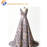 Kain Batik Afrika 100% Katun Sands Retro Kopi Ungu Motif Bunga Geometris Kain Organza Polos Ukuran 6 Jubah Etnik Anak Perempuan