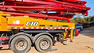 รถปั๊มคอนกรีตดีเซล Sany มือสอง ปี 2021 ขายดี รุ่น SYM5290THBES 430C-10 ขนาด 42.5 เมตร แบบ 5 ท่อน ครบชุด - Product Image 5