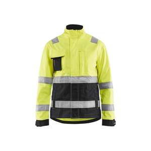 BLAKLADER - 490318113399XXL Chaqueta Hi-Vis Mujer Amarillo/Negro-EAN 7330509587164 ROPA DE TRABAJO DE LA HI-VIS - Product Image 1