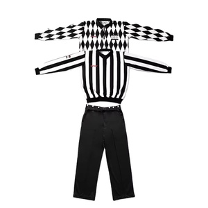 Maillot d'arbitre de hockey sur glace personnalisé avec logo – Tenue de base sportive pour arbitre de hockey - Product Image 1