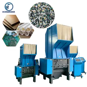 Macchinari per il riciclaggio della plastica dei rifiuti della macchina shattar del frantoio per tubi e pannelli di plastica di buone prestazioni