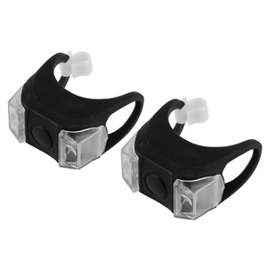 Sixième génération grenouille lampe Double oeil lampe Balance voiture landau Silicone voyant d'avertissement vélo lumière accessoires - Product Image 1