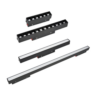 Sistema de Iluminación LED Magnético de 48V, Focos Empotrados de Superficie, 10W 20W 30W 40W, Lineales, Atenuables Dali, con Succión Magnética - Product Image 2