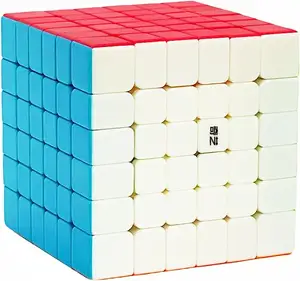 QY Toys 6x6 Magic Cube Smooth Speed Cube Stickerless 6x6x6 Speed Puzzle Cube Children's Educational Toy