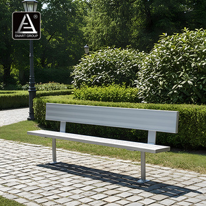 Banco de Aluminio Portátil Ligero Smart Sports de 7.5 Pies con Respaldo <span class=keywords><strong>para</strong></span> Jardín, <span class=keywords><strong>Patio</strong></span> y Parque - Product Image 2