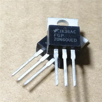 Transistor de Potencia IGBT Original FGP20N60UFD, 600V 20A TO-220-3 165W, Componentes Electrónicos FGP20N60UFDTU, Circuito Integrado IC